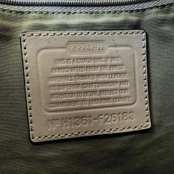 Coach Peyton Signature Convertible Shoulder Bag - Picture 8 of 8